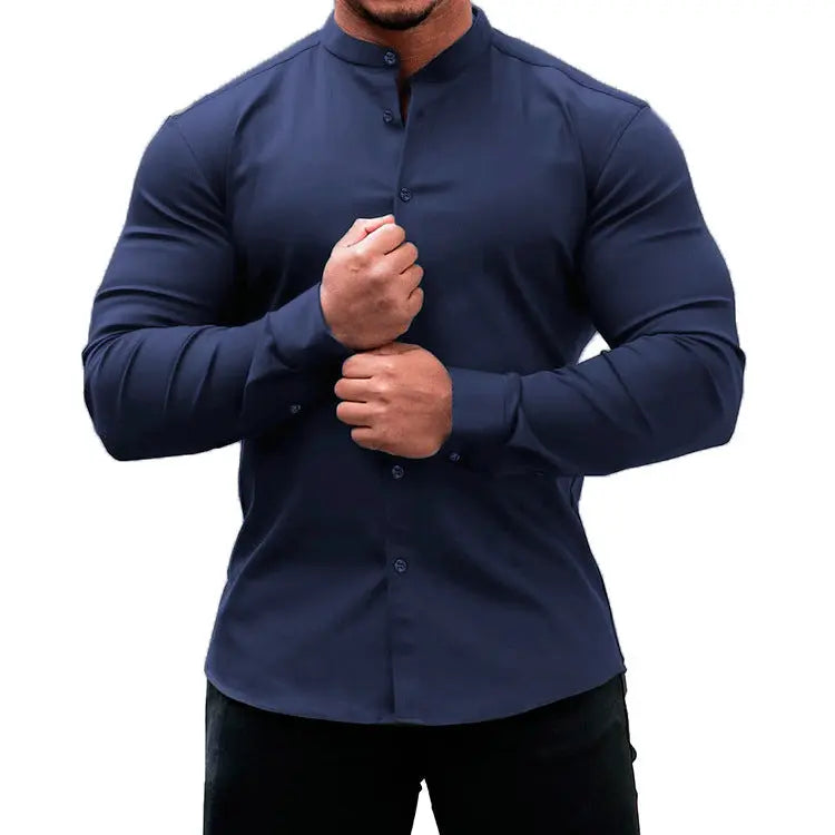 Long Sleeve Slim Shirt - Old Money Classic