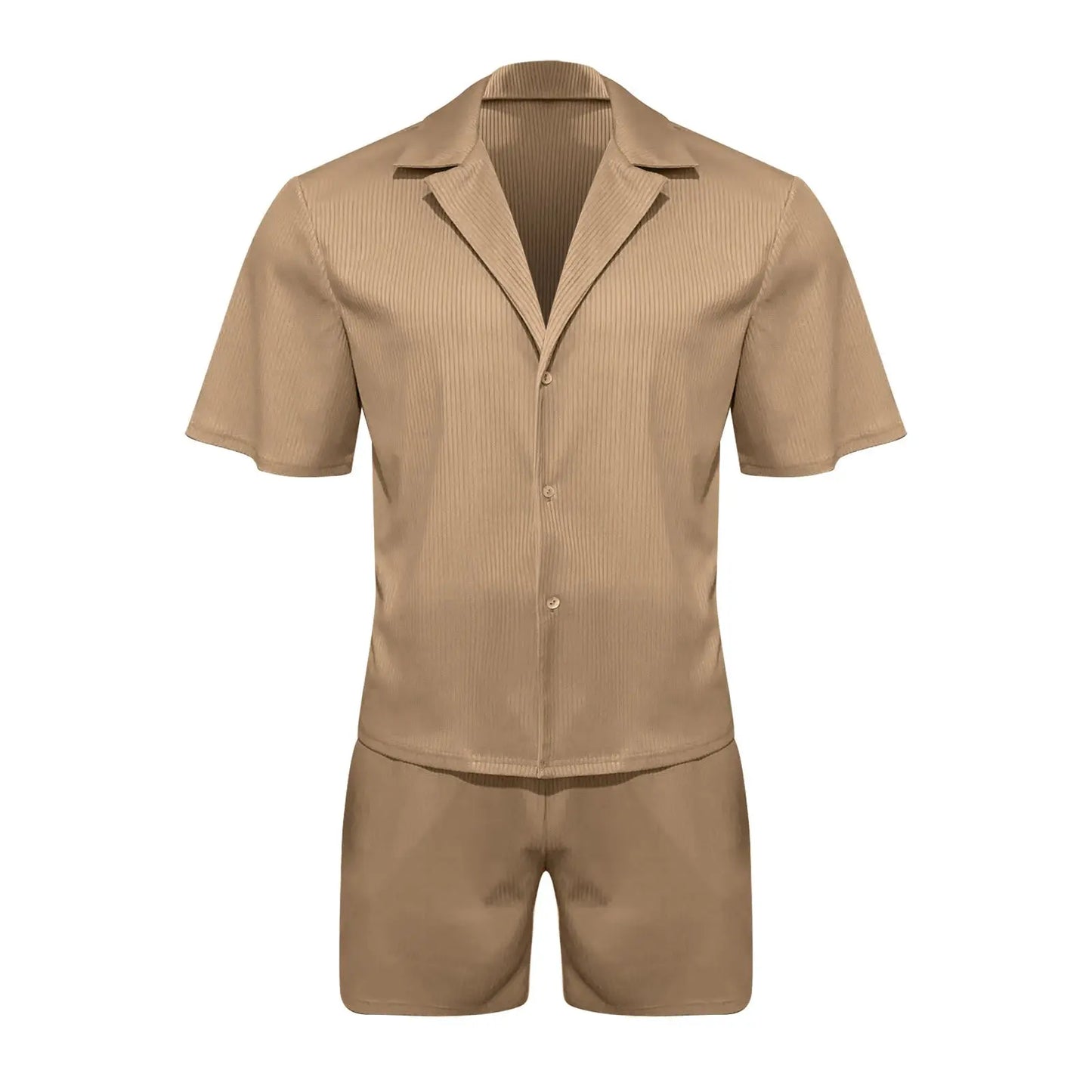 Men's Suit Fashion Stripe Two Piece Suit