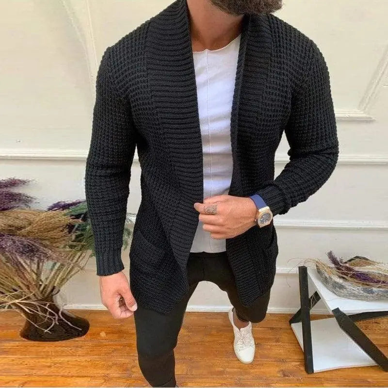 Striped Knitted Cardigan - Old Money Classic