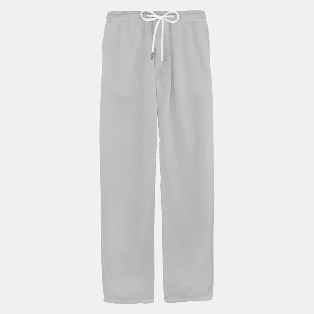 Men's Simple And Stylish Casual Cotton And Linen Trousers - Old Money Classic