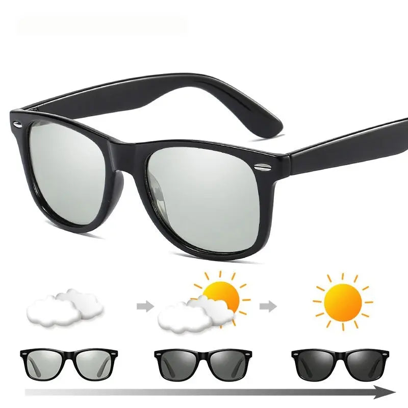 Automatic Tinting Polarized Sun Glasses - Old Money Classic