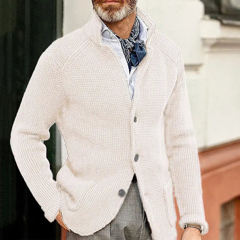 Cardigan Knitted Jacket - Old Money Classic