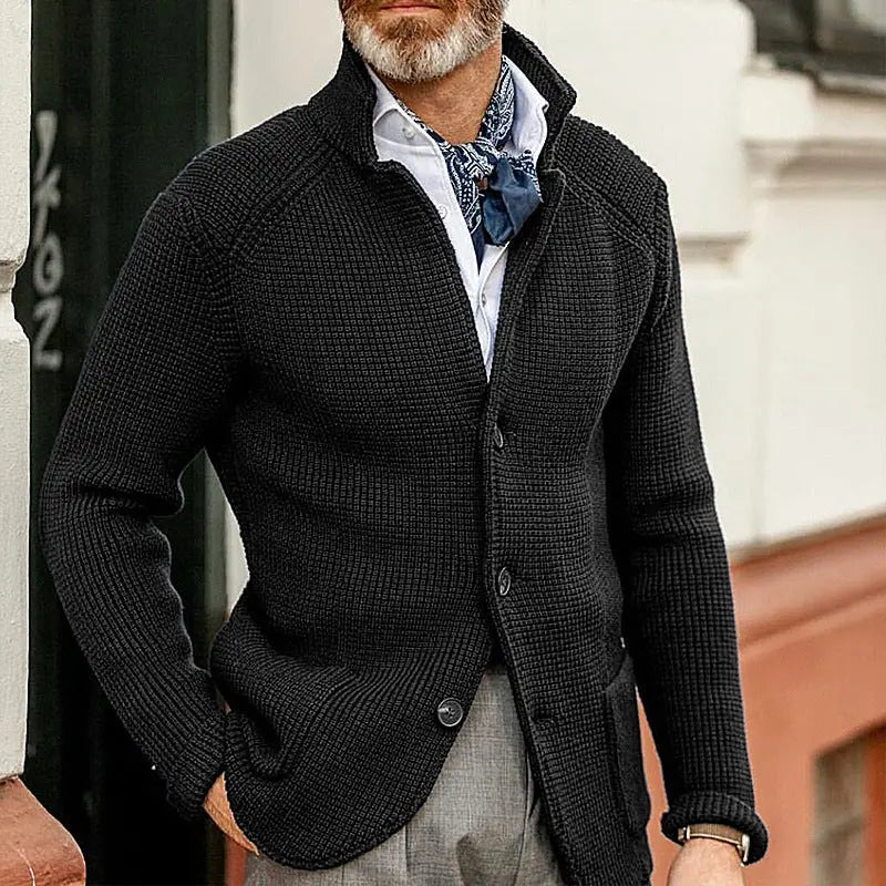 Cardigan Knitted Jacket - Old Money Classic