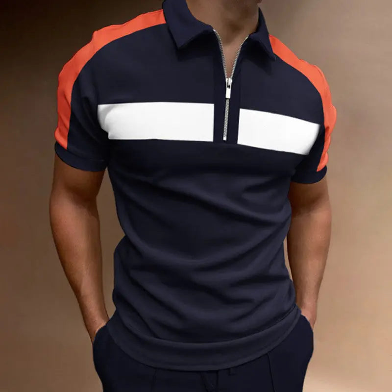 Casual Multicolor Polo Shirt