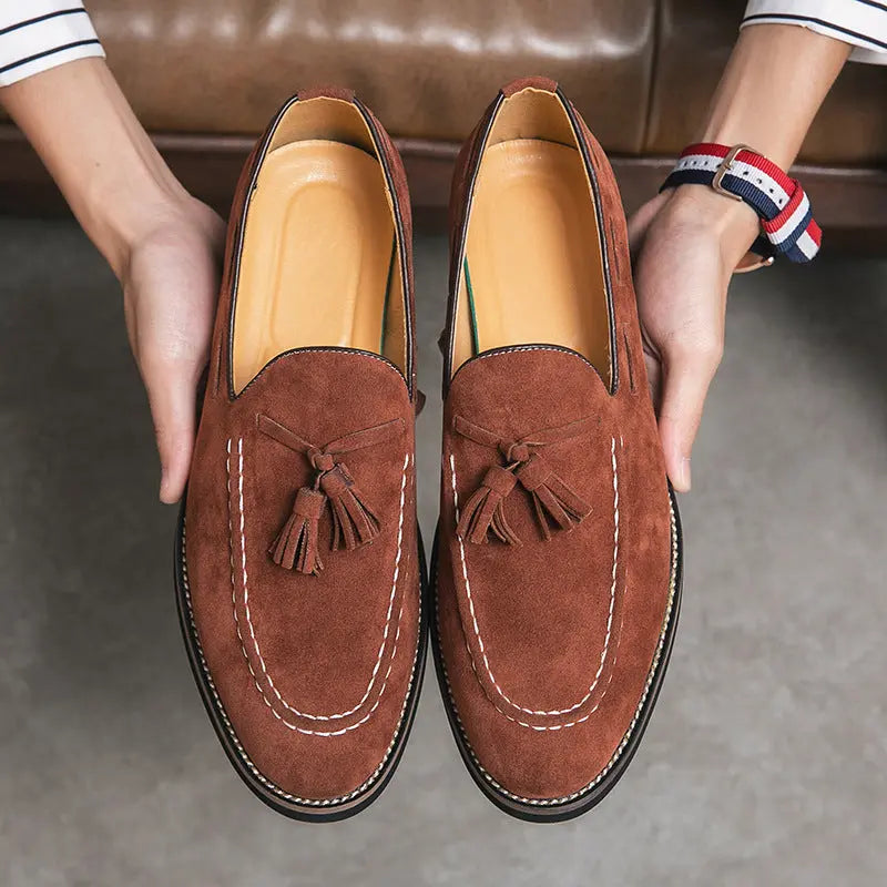 Casual Suede Shoes Old Money Classic