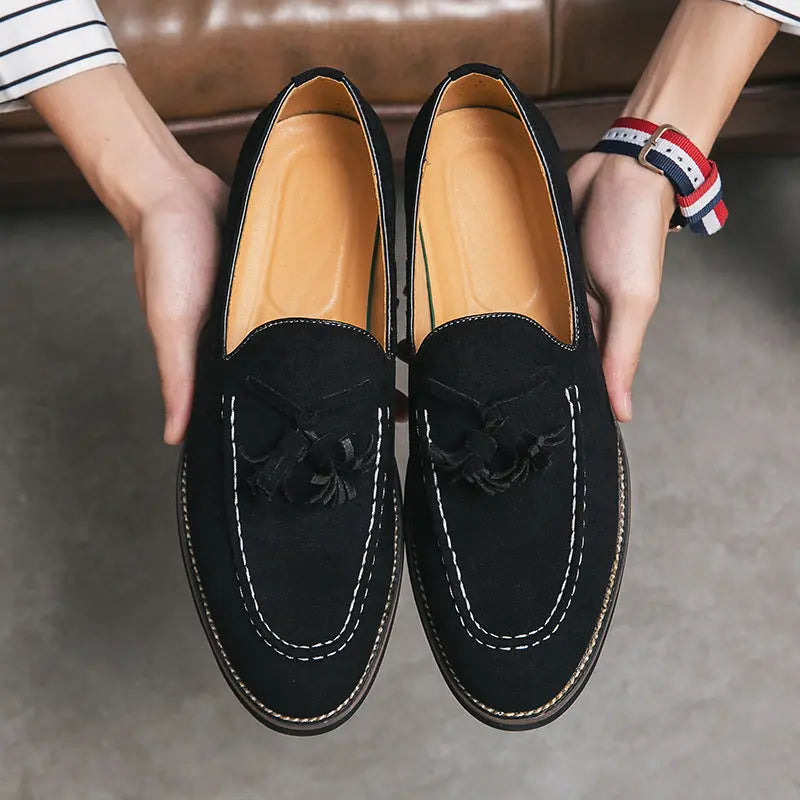 Casual Suede Shoes Old Money Classic