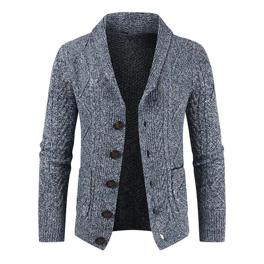 Chain Link Knit Cardigan - Old Money Classic