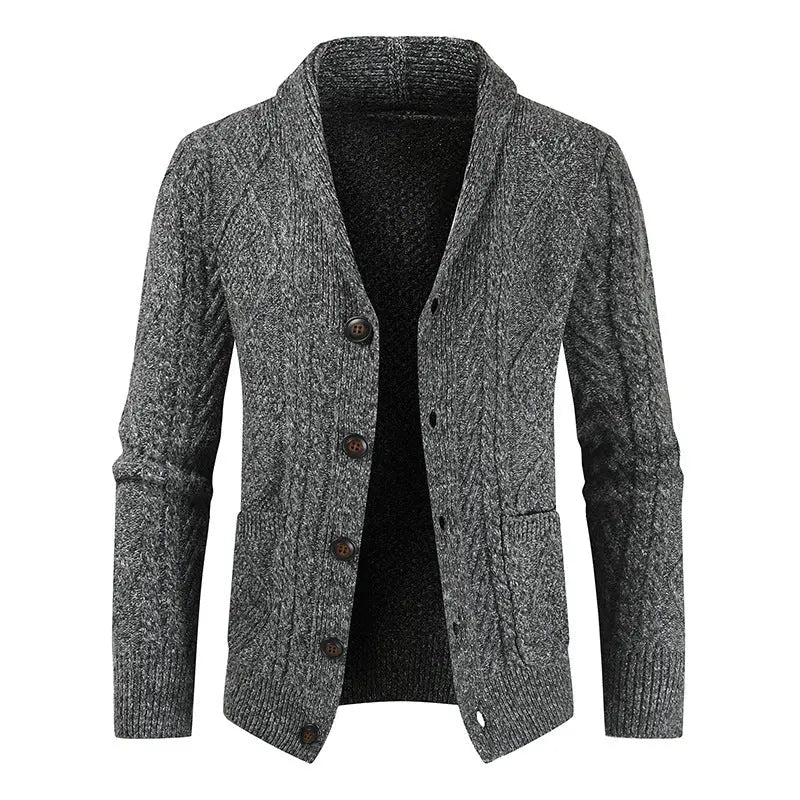 Chain Link Knit Cardigan - Old Money Classic