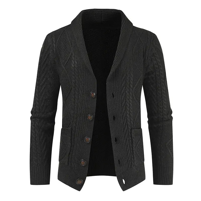 Chain Link Knit Cardigan - Old Money Classic