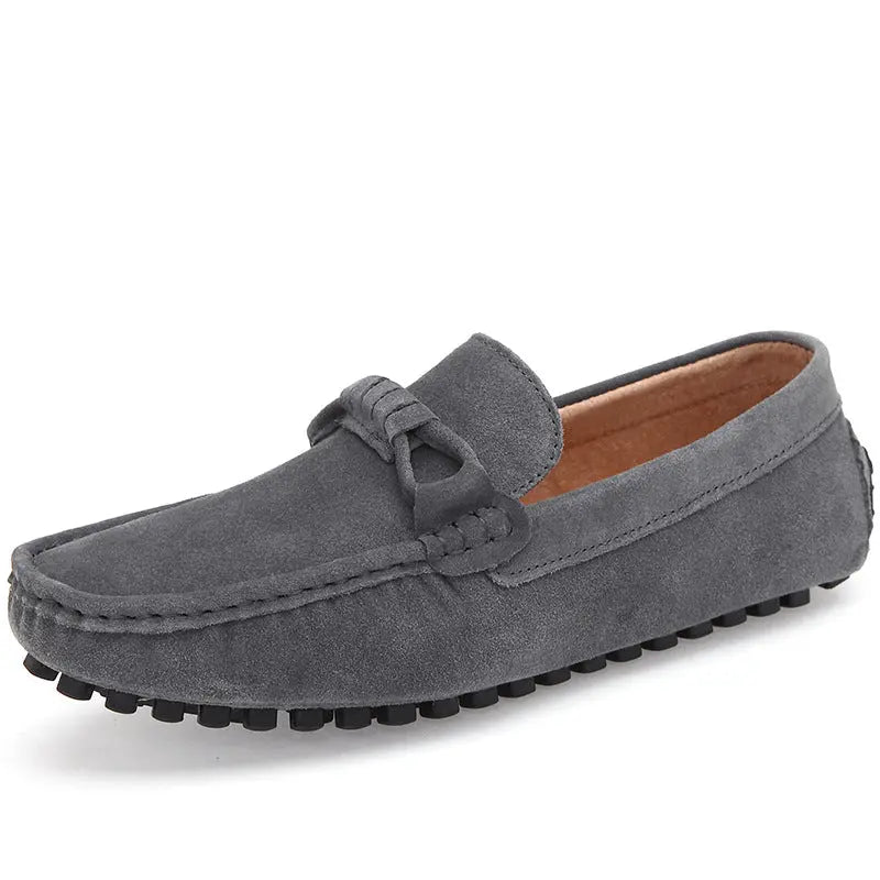 Comfy Slip-on Suede Leather Casual Shoes Old Money Classic