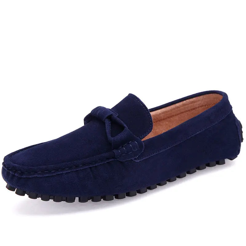 Comfy Slip-on Suede Leather Casual Shoes Old Money Classic