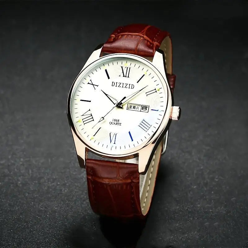 DIZIZID Classic Quartz Watch - Old Money Classic