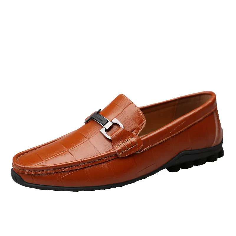 Genuine Leather Loafers - Old Money Classic