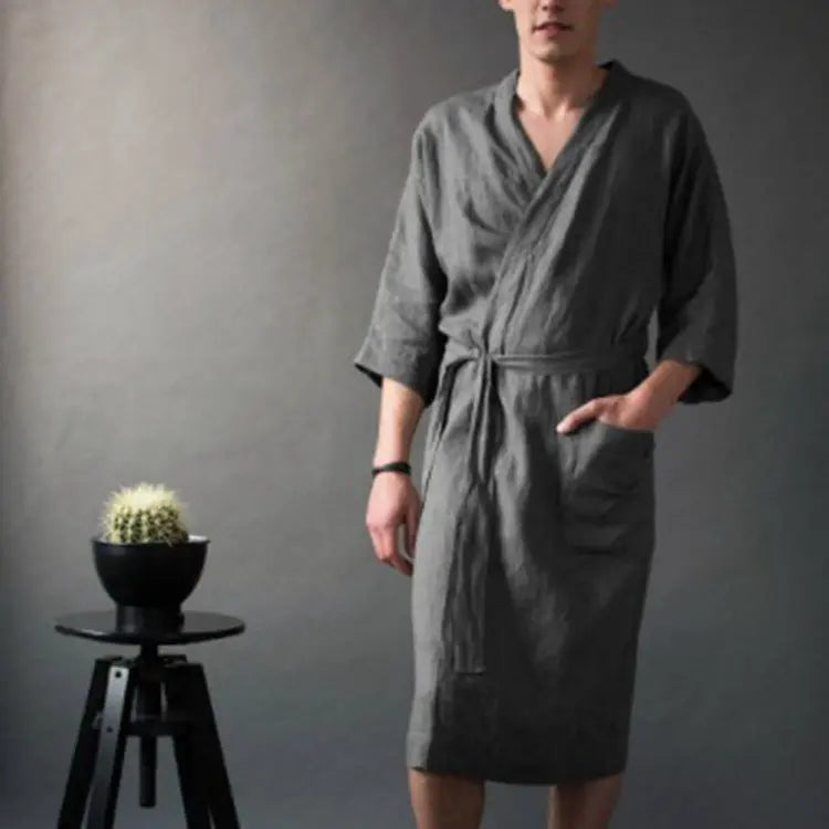 Hemp Robe Old Money Classic