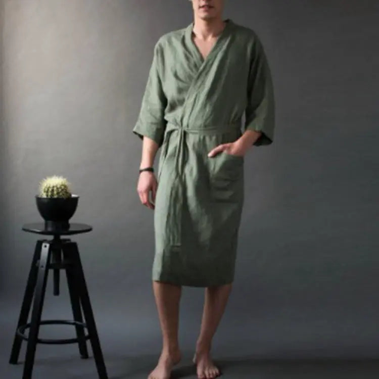 Hemp Robe Old Money Classic