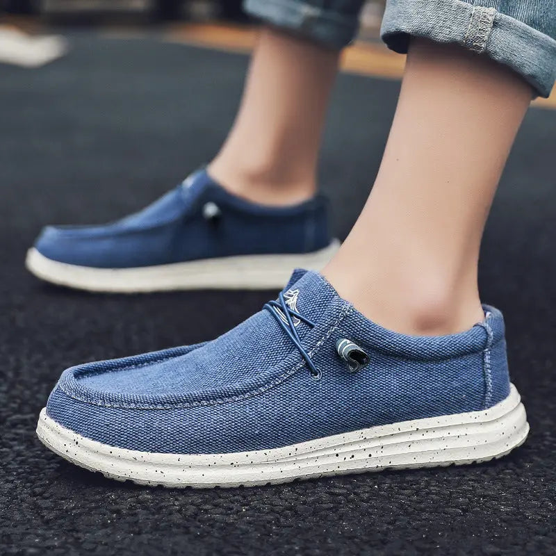 Loafers Canvas Shoes - Old Money Classic