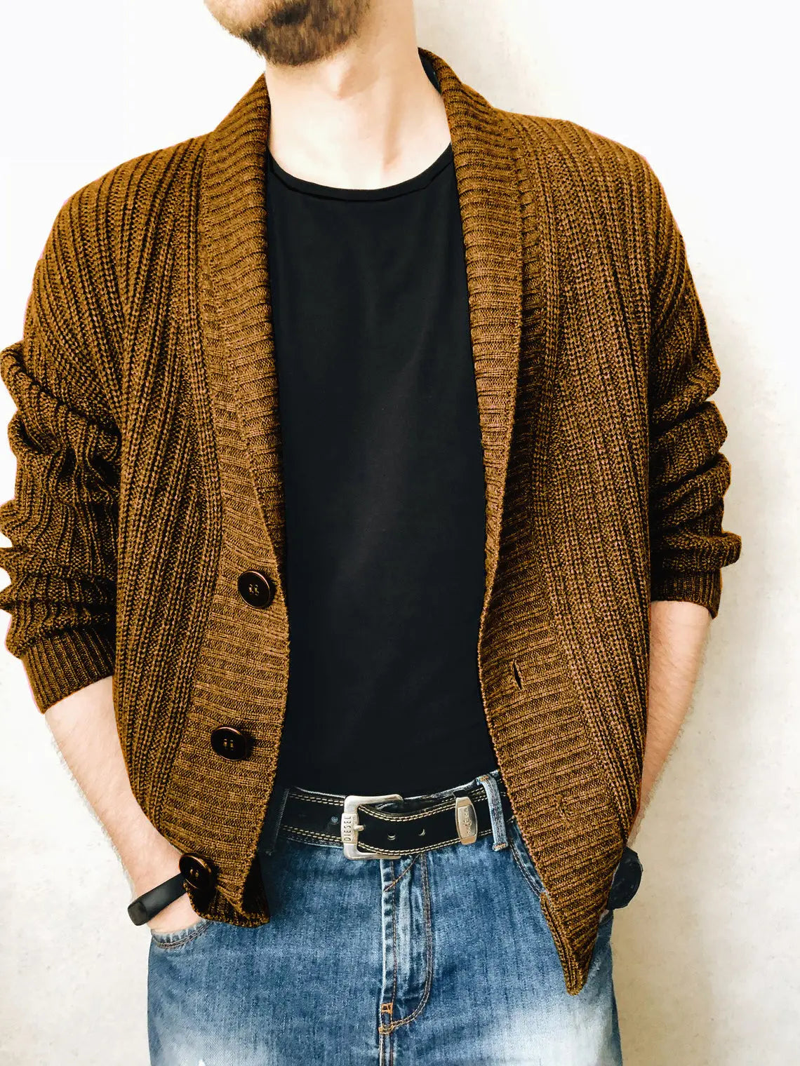 Cardigan Sweater Long Sleeve Knitwear