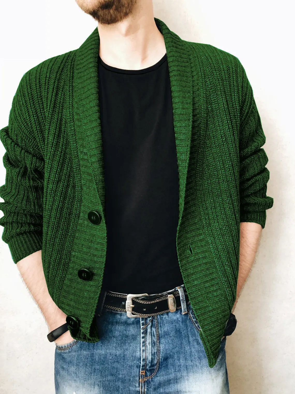 Cardigan Sweater Long Sleeve Knitwear