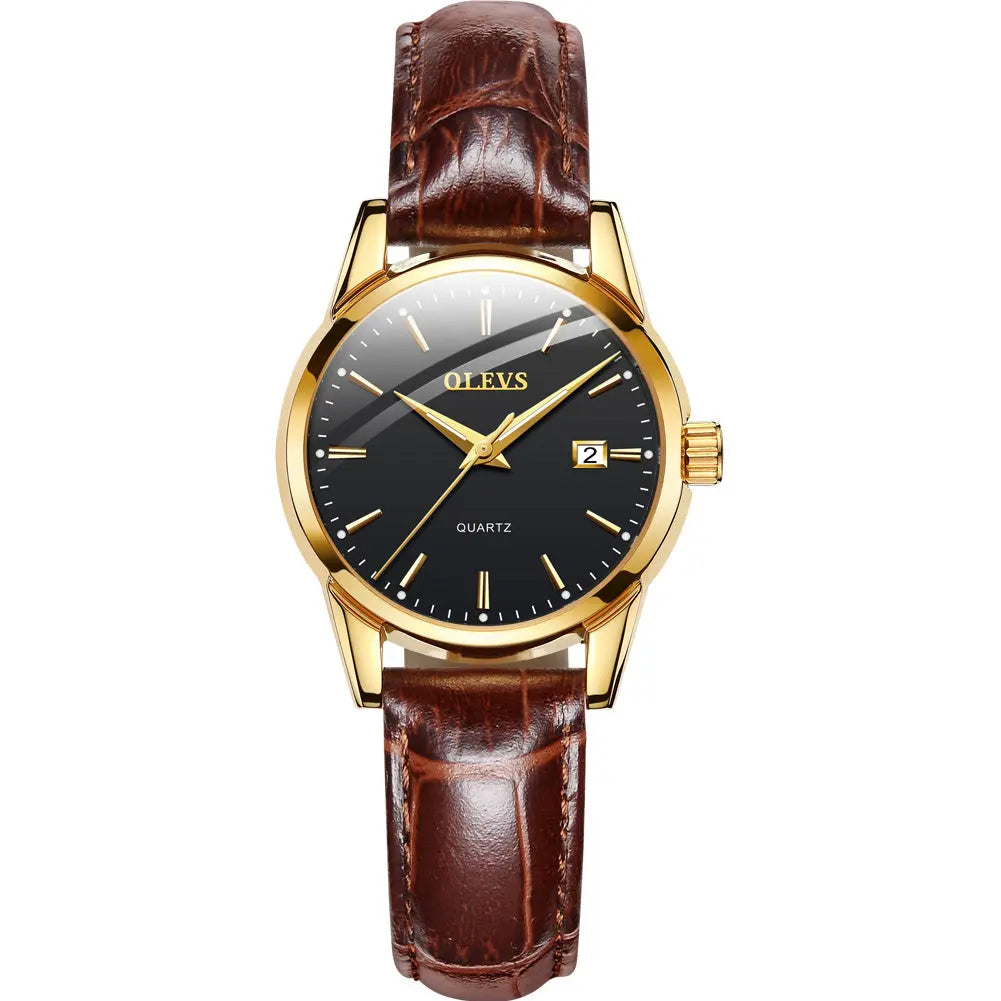 OLEVS Brand Quartz Watch - Old Money Classic