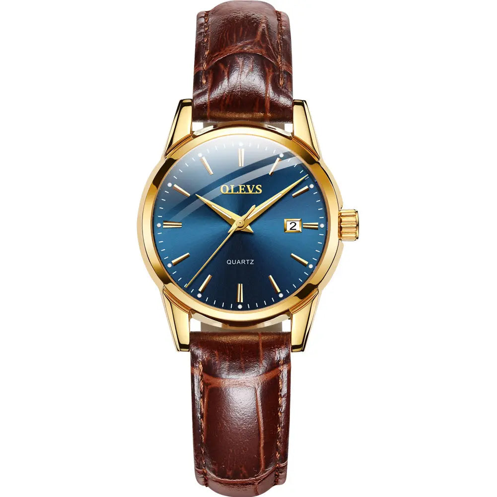 OLEVS Brand Quartz Watch - Old Money Classic