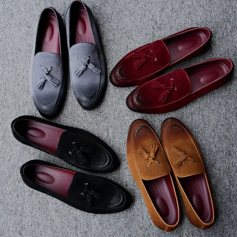 Pea Leather Loafers - Old Money Classic