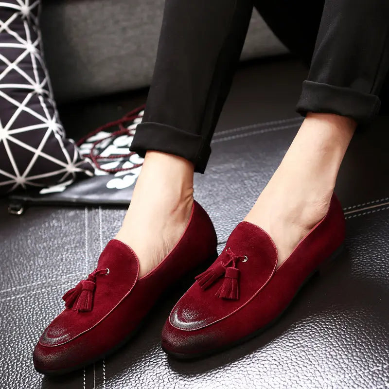 Pea Leather Loafers - Old Money Classic