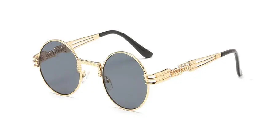 Round Sunglasses Mirrored - Old Money Classic