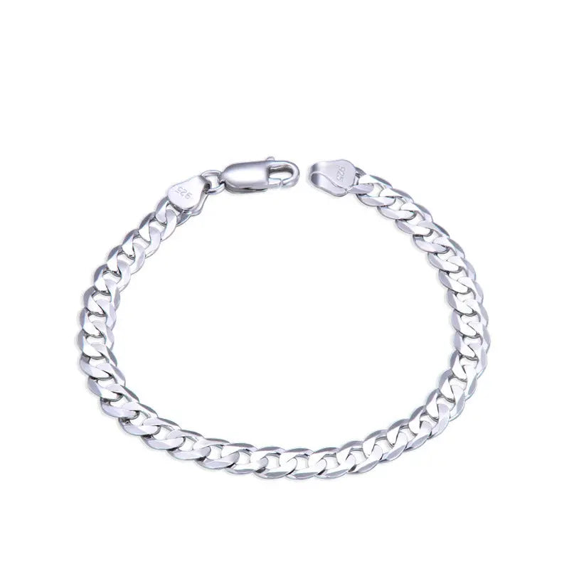 Silver Plated Bracelet Horsewhip - Old Money Classic