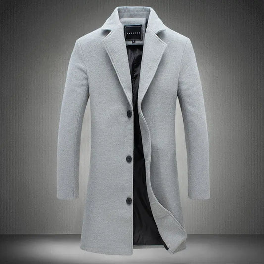 Solid Color Casual Coats - Old Money Classic