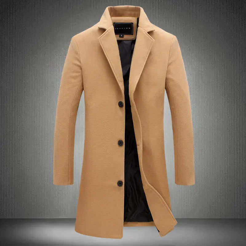 Solid Color Casual Coats - Old Money Classic