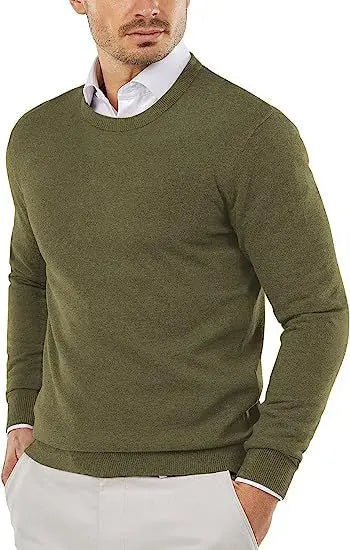 Solid Colour Long Sleeve Sweater