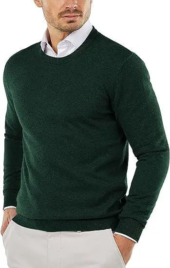 Solid Colour Long Sleeve Sweater