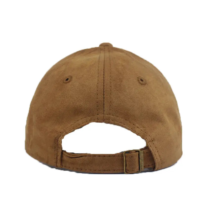 Suede Baseball Hat Old Money Classic