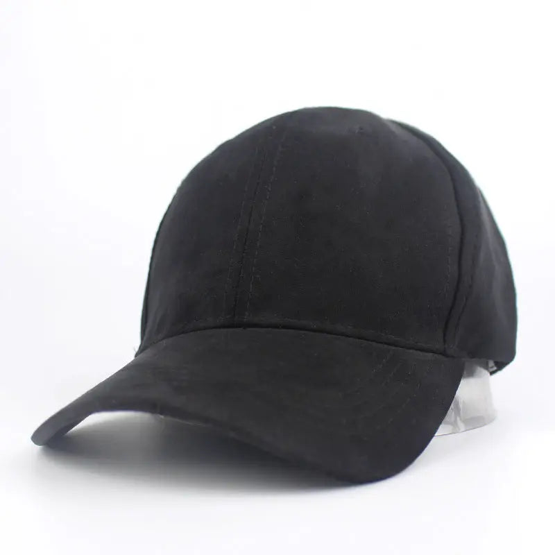 Suede Baseball Hat Old Money Classic