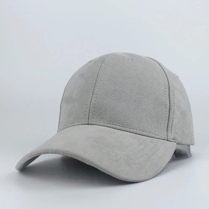 Suede Baseball Hat Old Money Classic