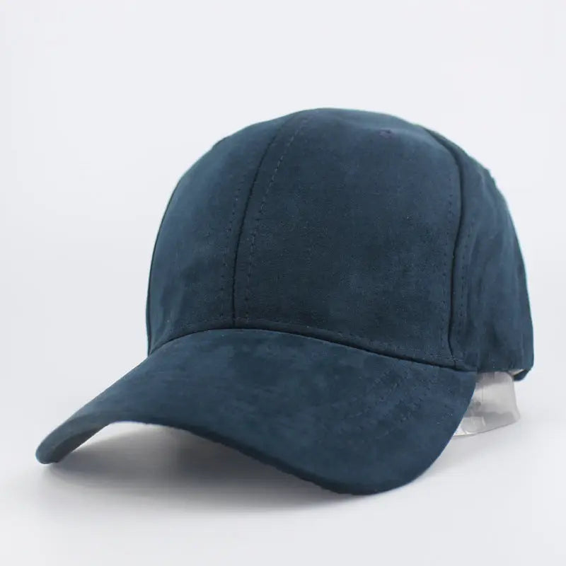 Suede Baseball Hat Old Money Classic