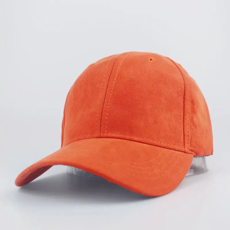 Suede Baseball Hat Old Money Classic