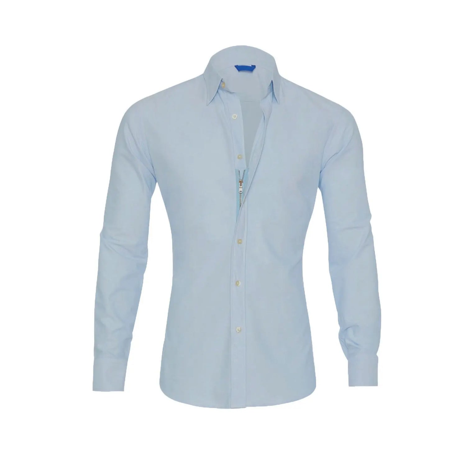 Summer Slim Fit Solid Color Long Sleeve Shirt