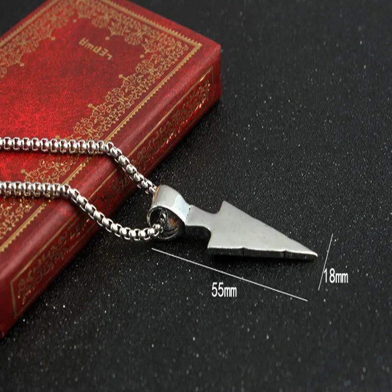 Triangle Arrow Necklace - Old Money Classic