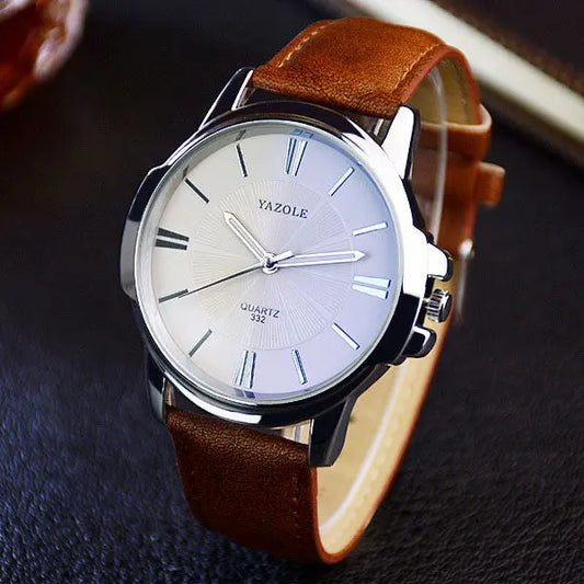 YAZOLE Classic Quartz Watch - Old Money Classic