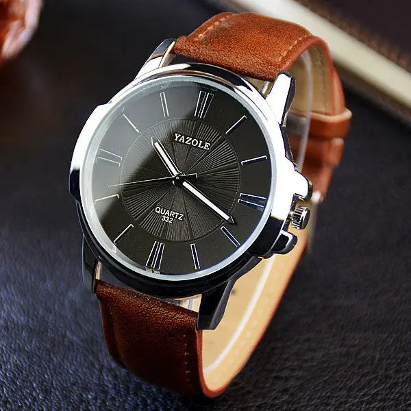 YAZOLE Classic Quartz Watch - Old Money Classic