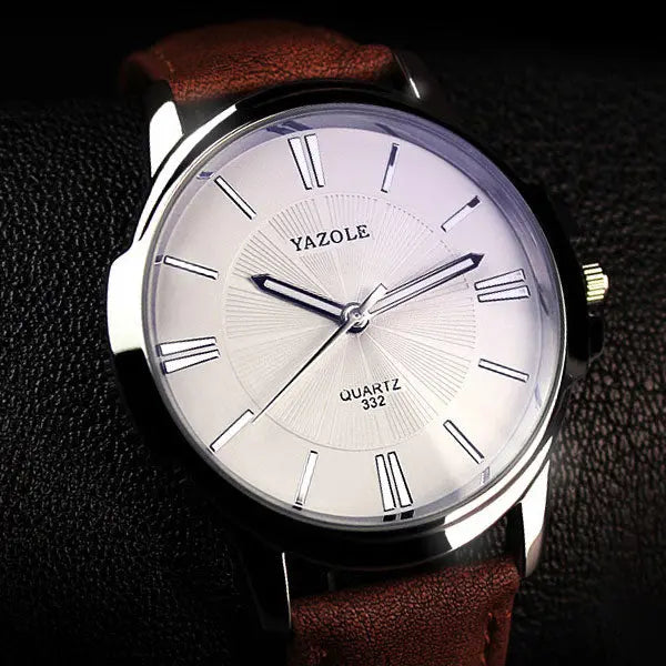 YAZOLE Classic Quartz Watch - Old Money Classic